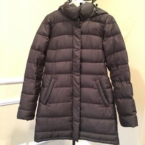 Black North Face Parka